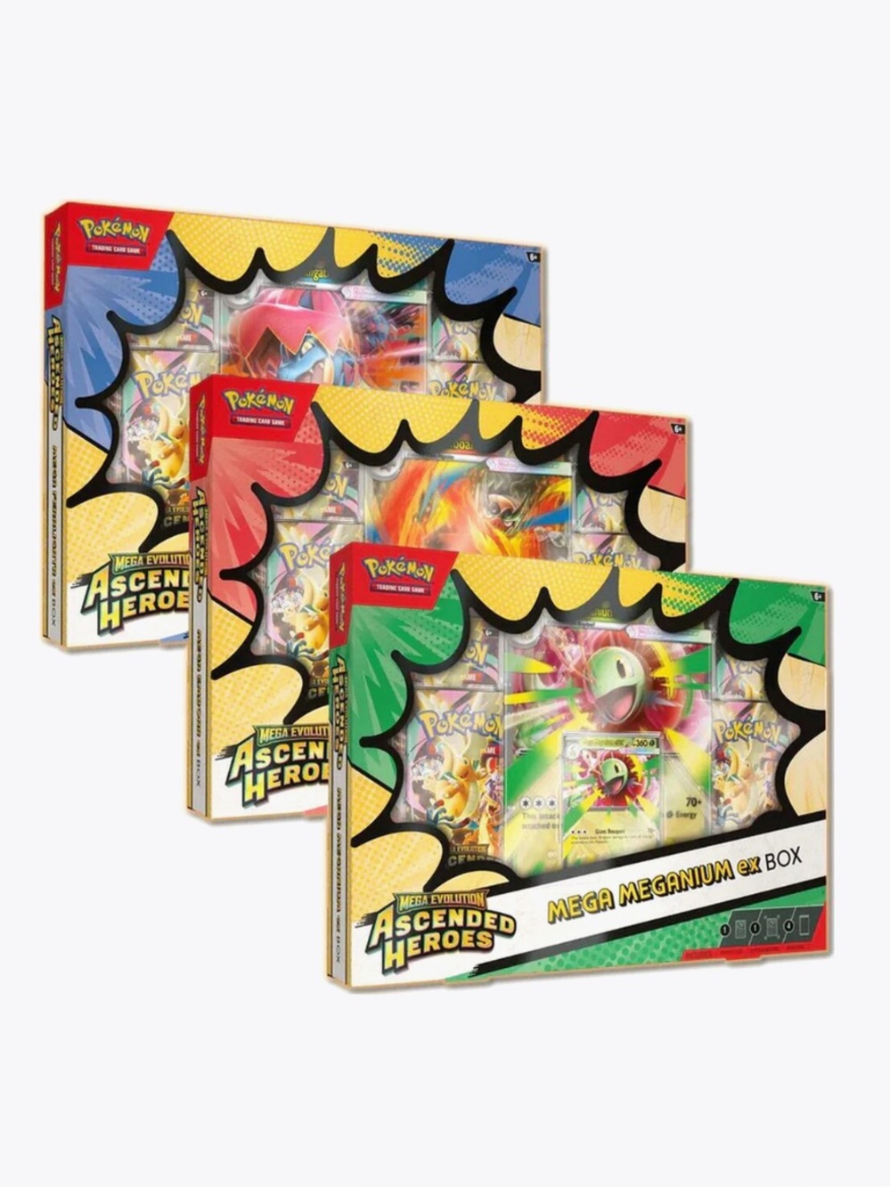 Ascended Heroes Mega EX Box Bundle (ALL 3)